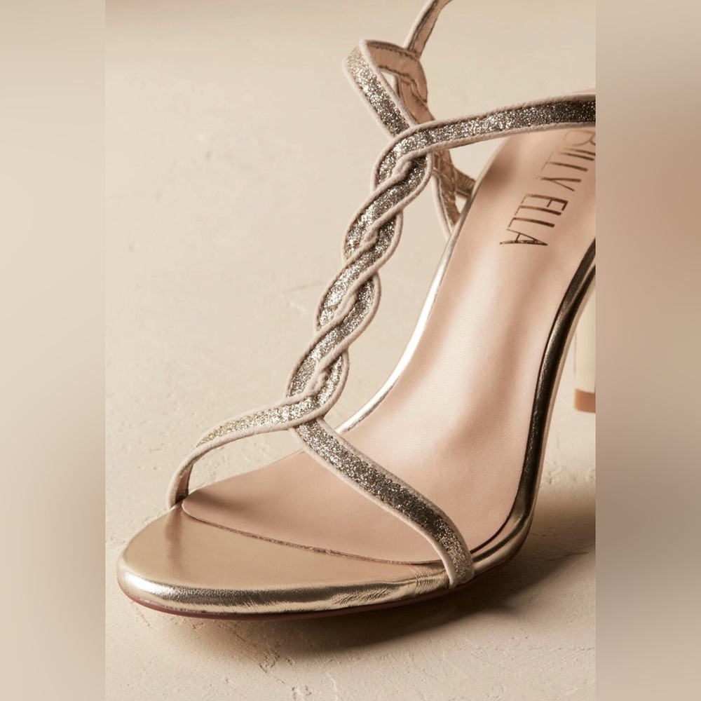 Anthropologie BHLDN Billy Ella Heels Size 8